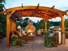 Oceanfront teak deck